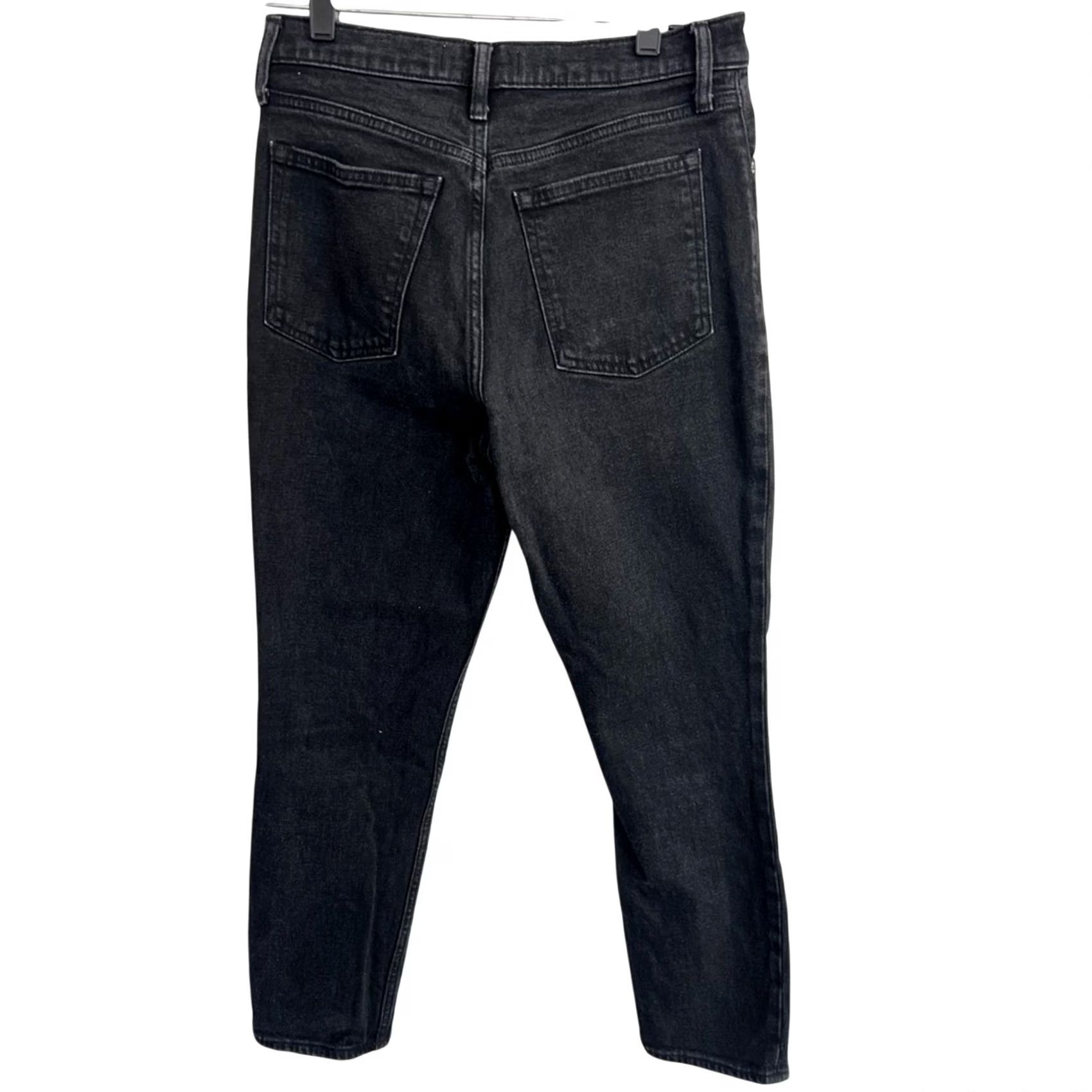 Abercrombie & Fitch Abercrombie & Fitch Jeans Womens 28 Black The Skinny High Rise Size 28" / US 6 / IT 42 - 2 Thumbnail