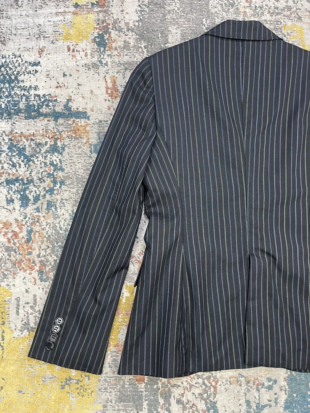 Paul Smith Paul Smith Black Label Iconic Pinstripe Blazers Size S / US 4 / IT 40 - 5 Thumbnail