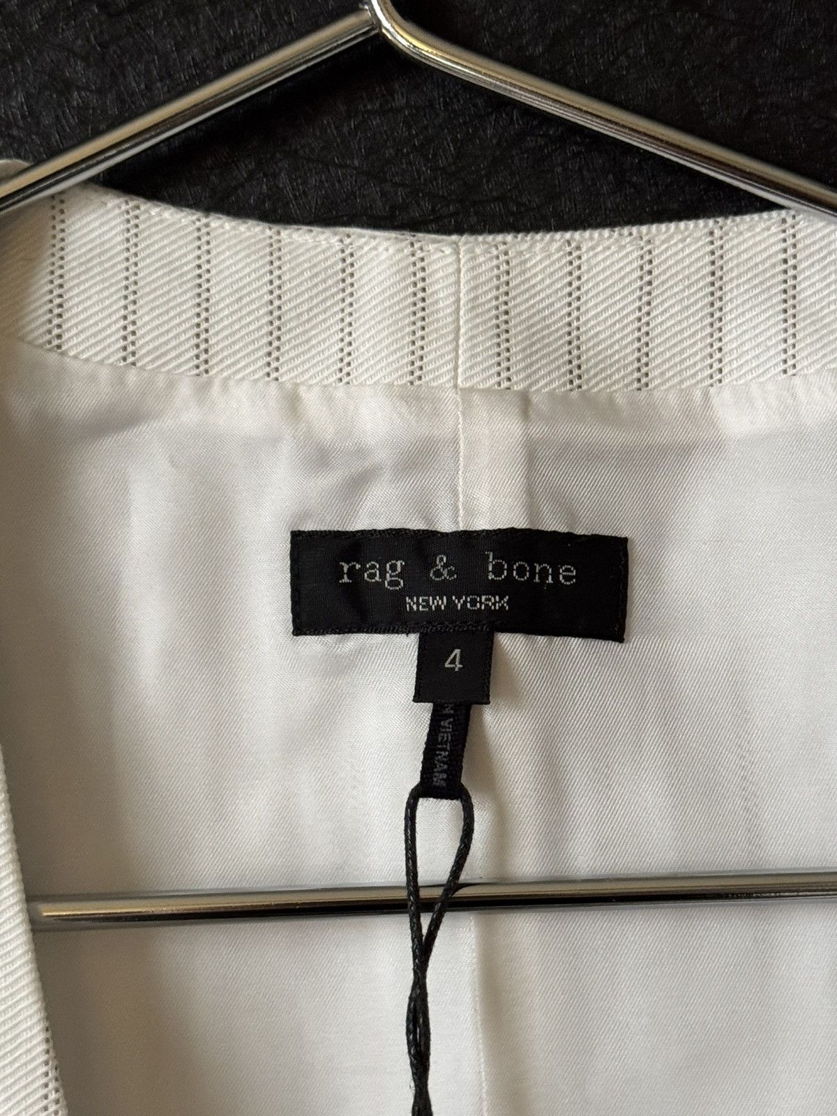Rag & Bone Priya Cotton-Linen Striped Vest Size S / US 4 / IT 40 - 3 Thumbnail