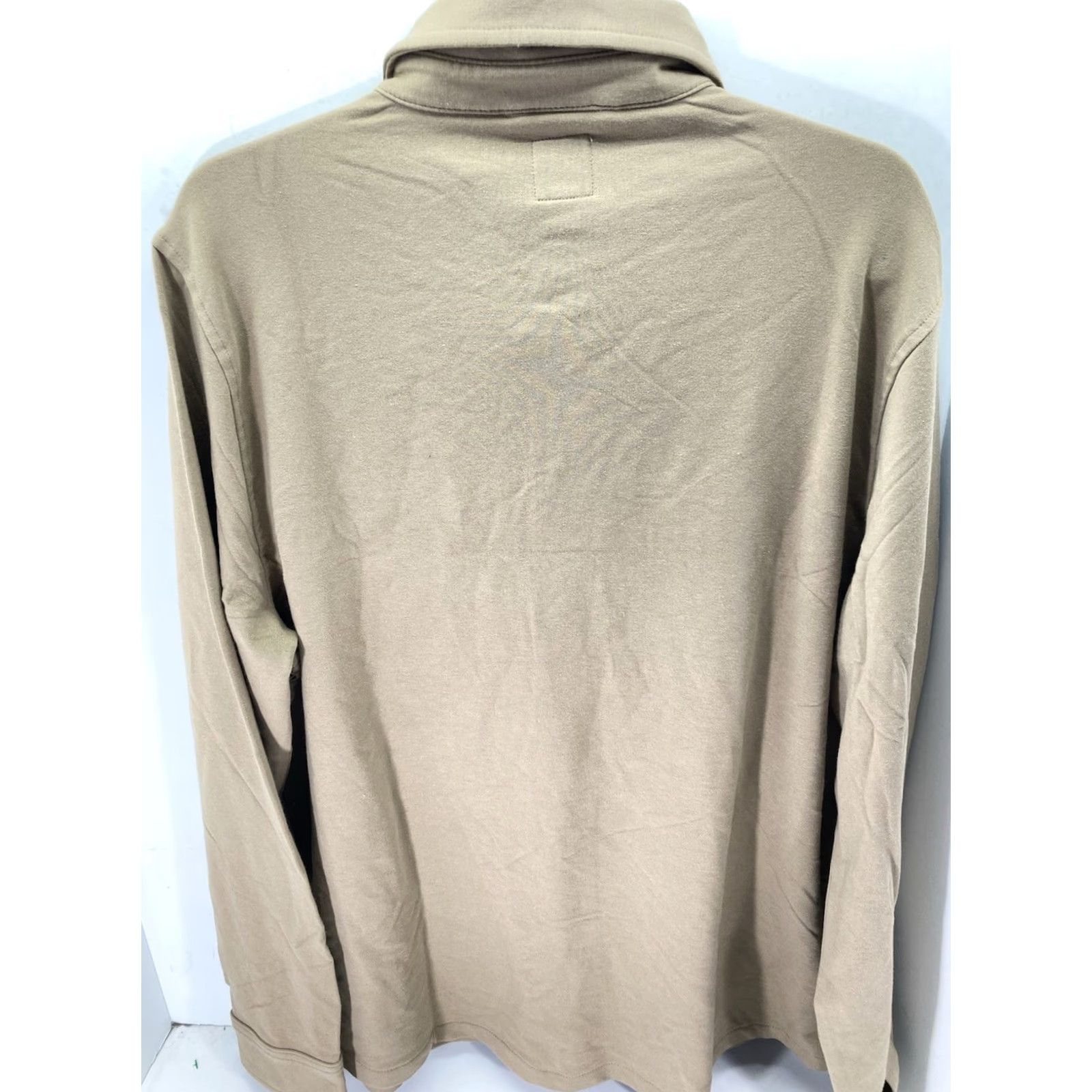 Gap Gap Shirt Men L Brown Knit Button Long Sleeve Cotton Blend Stretch NWT Size US L / EU 52-54 / 3 - 7 Thumbnail