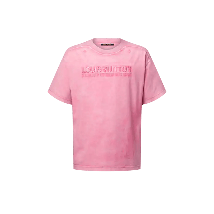 Louis Vuitton Washed Ribbed T-Shirt | Grailed
