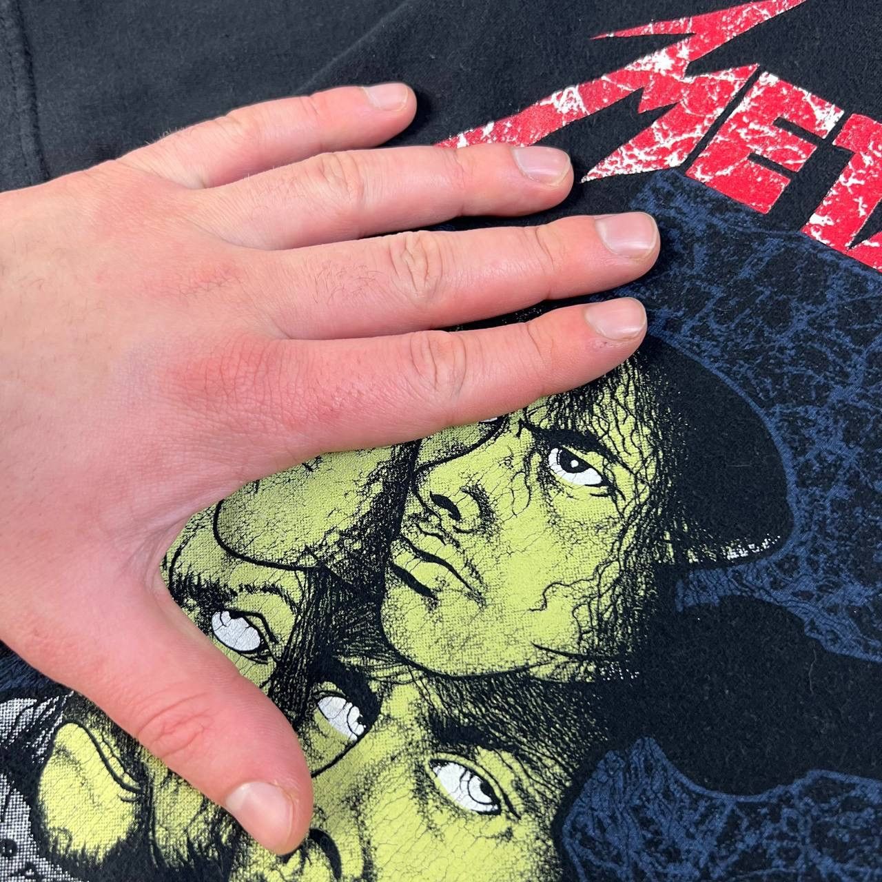Metallica Metallica Vintage Y2K Two-Sides Logo Rock Band T-Shirt 1TS79 Size US M / EU 48-50 / 2 - 10 Thumbnail