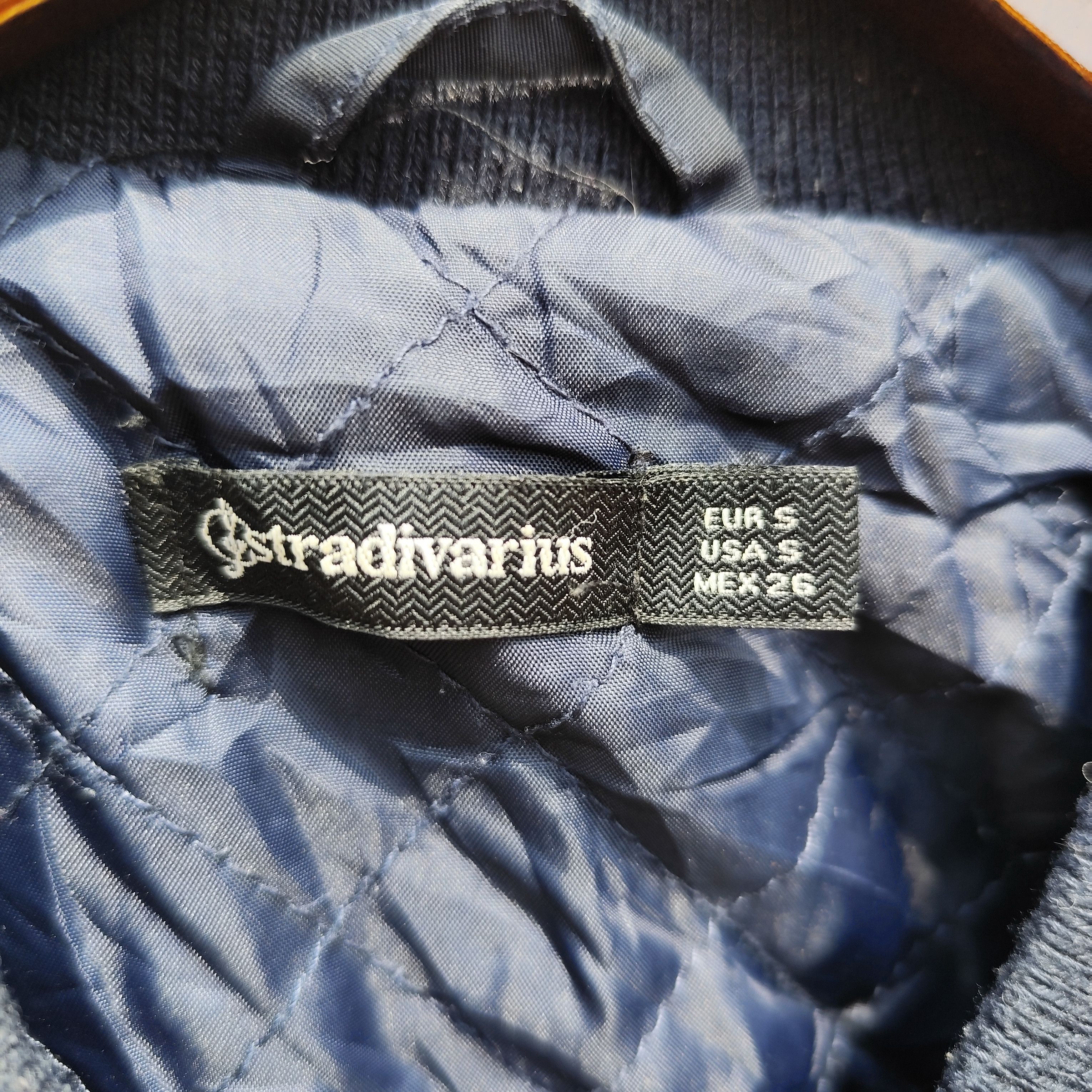 Designer 🔥STRADIVARIUS BOMBER JACKET Size US S / EU 44-46 / 1 - 8 Thumbnail