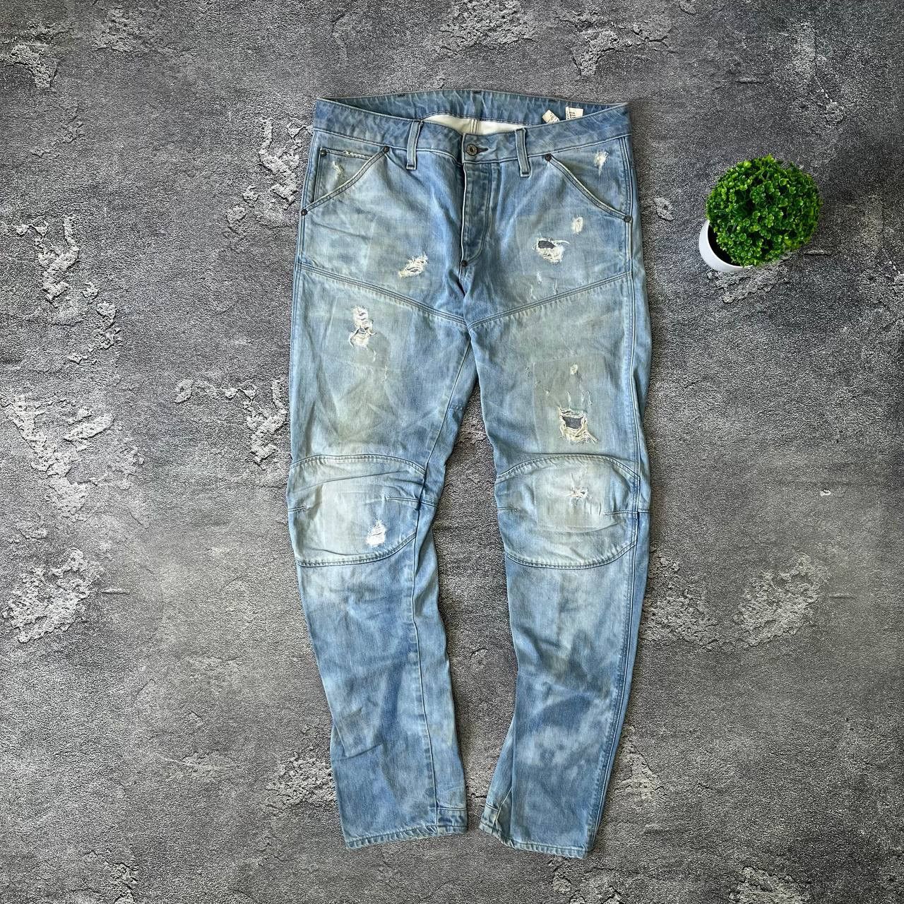 G-Star Japan Style G-Star Raw denim vintage jeans distressed y2k Size US 34 / EU 50 - 10 Thumbnail