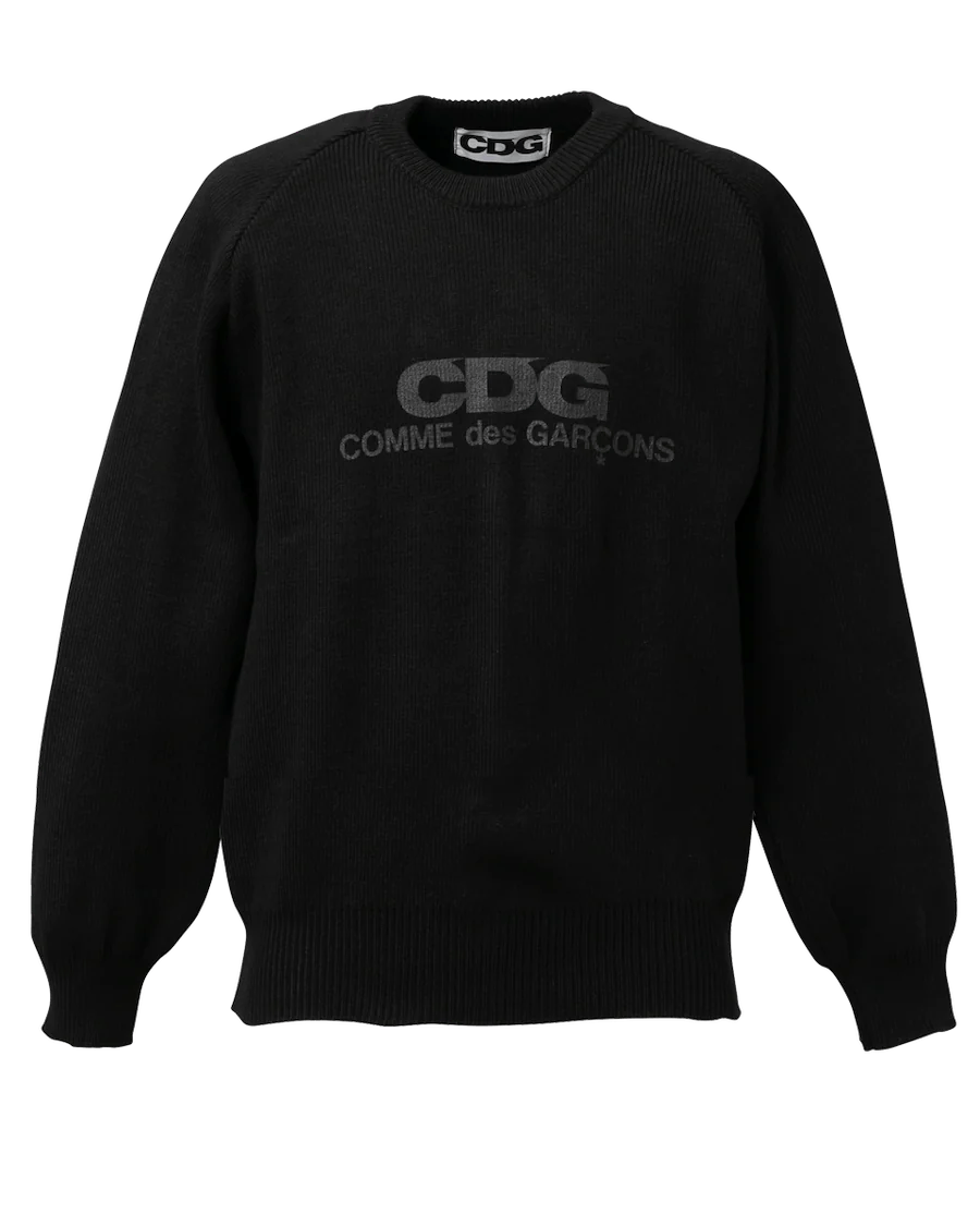 CDG by Comme des Garcons CDG ROUND NECK SCHOOL sweater COMME des GARCONS Size US L / EU 52-54 / 3 - 1 Thumbnail