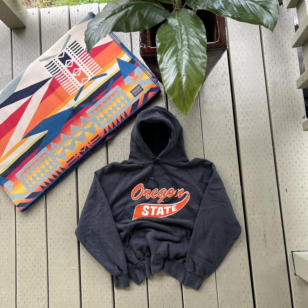 Vintage Vintage Oregon state beavers hoodie faded black 80s Size US M / EU 48-50 / 2 - 3 Thumbnail