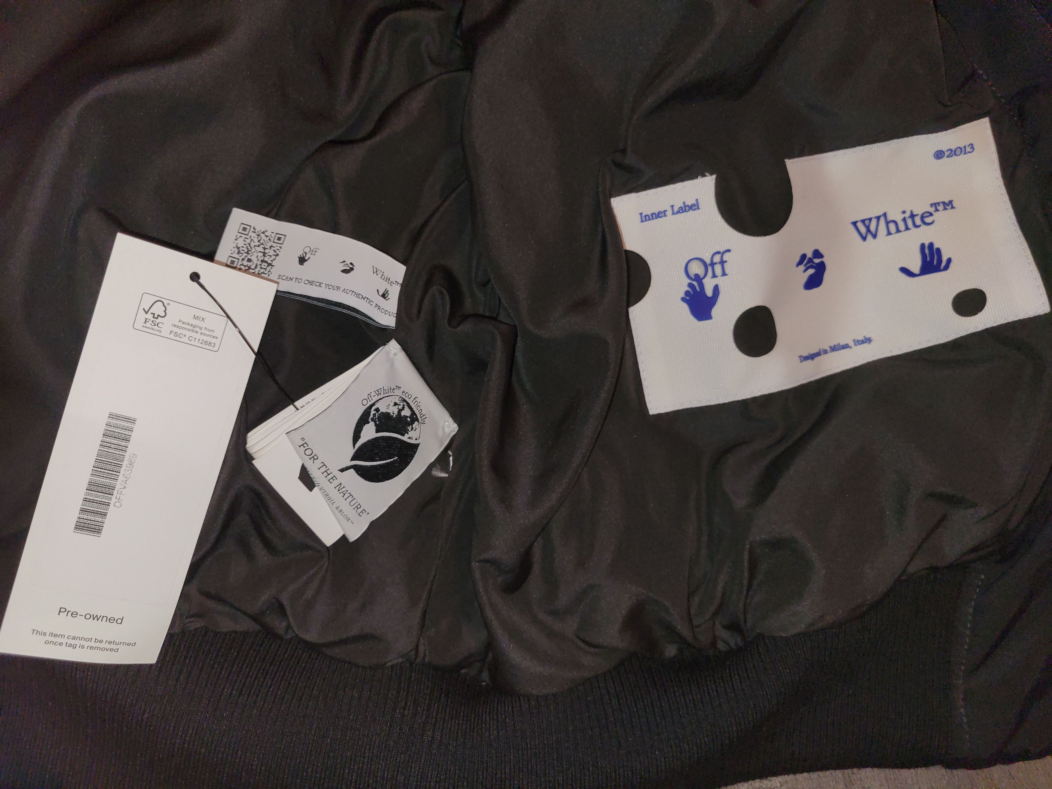 Off-White Off-White Bomber Jacket Size US S / EU 44-46 / 1 - 5 Thumbnail