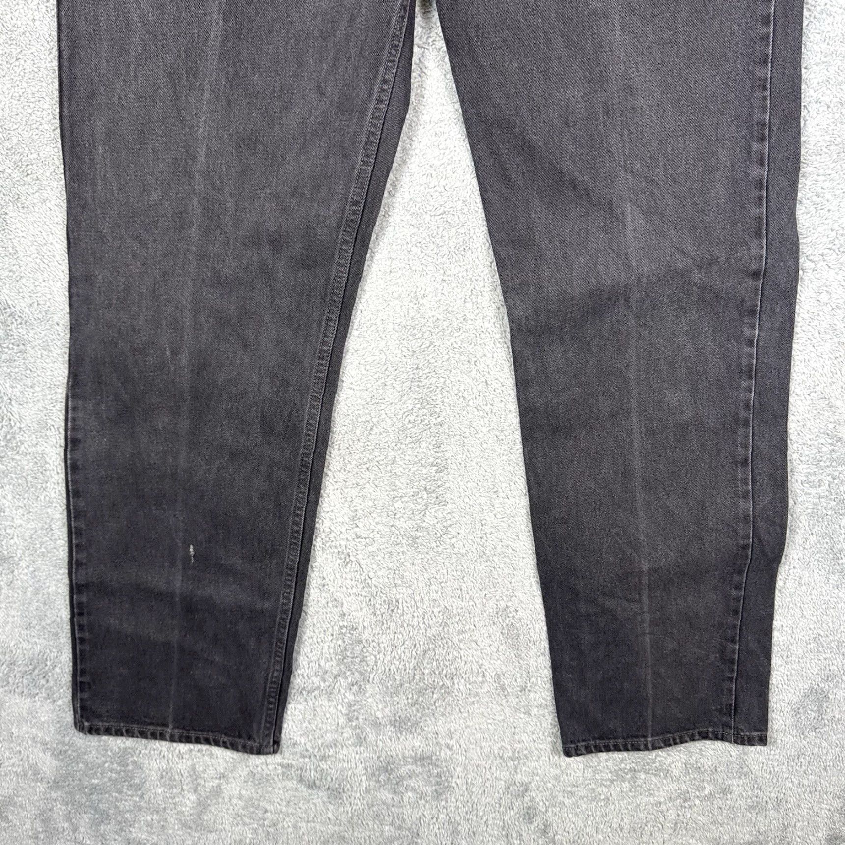 Levi's VINTAGE Levi's 505 Jeans Mens 38x32 USA Made 1998 Charcoal Wash Paper Tag 90s Grunge Denim 5-Pocket Mens Jeans Size US 38 / EU 54 - 3 Thumbnail
