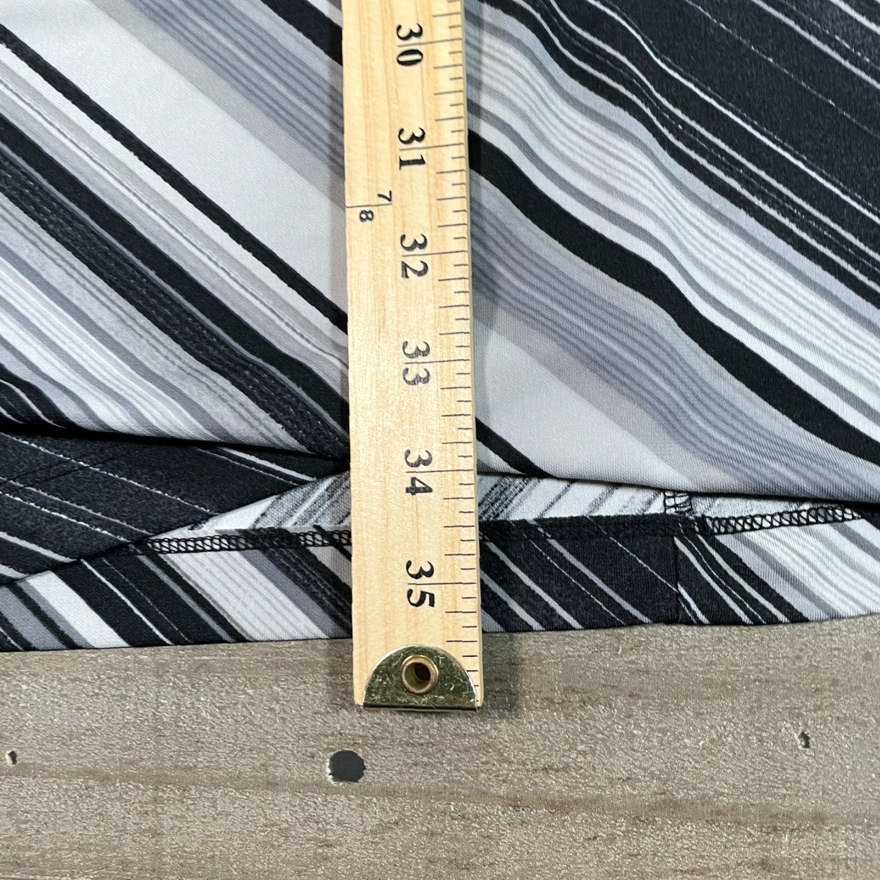 Express Express Dress Shirt Womens 3/4 Black Striped Collared Sleeveless Belted Mini Shift XS-4 Regular Mens? Size S / US 4 / IT 40 - 7 Thumbnail