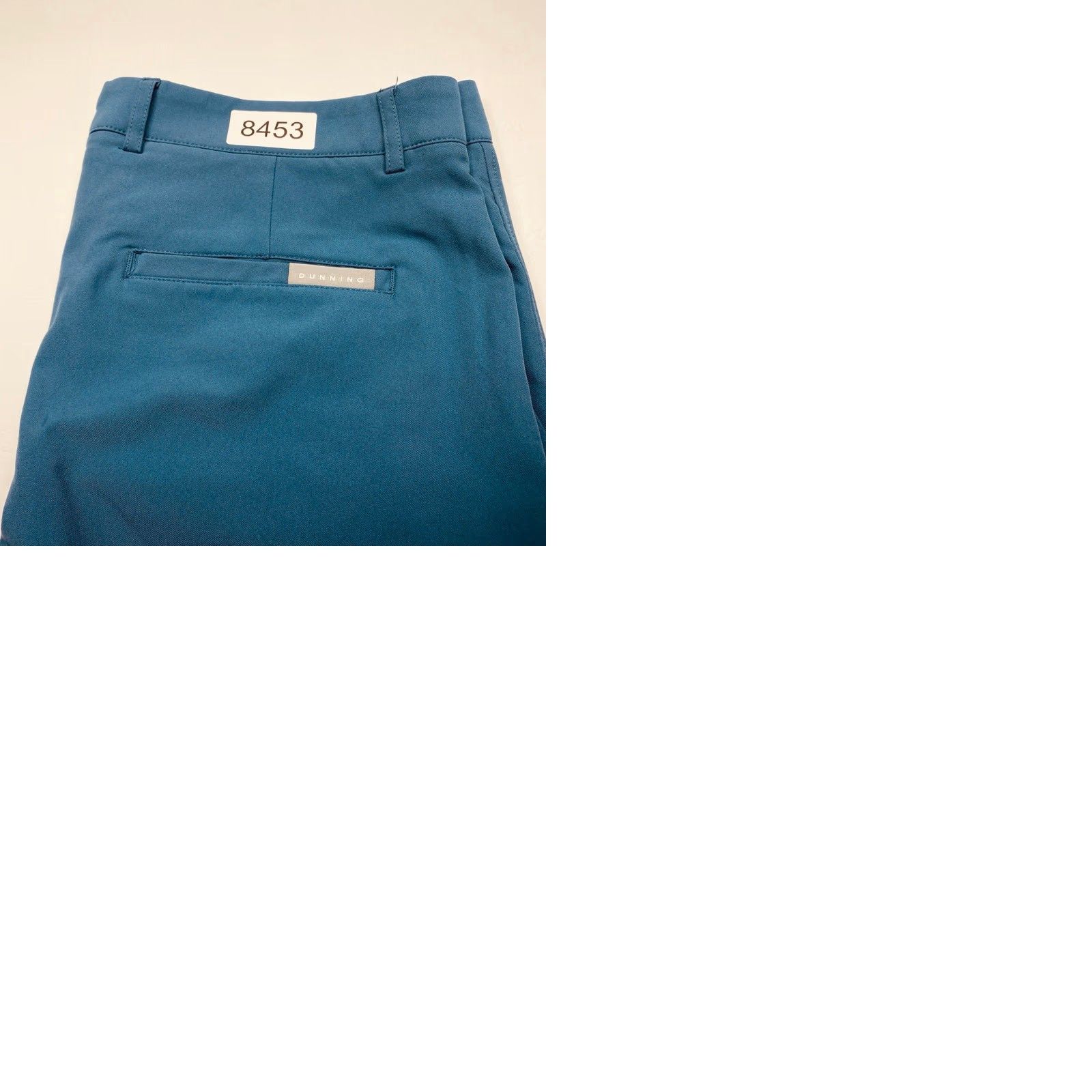 Vintage Dunning Pants Men Blue 34x30 Flat Front Pockets Performance Polyester Spandex Casual Straight Leg Vintage No Size US 34 / EU 50 - 9 Thumbnail