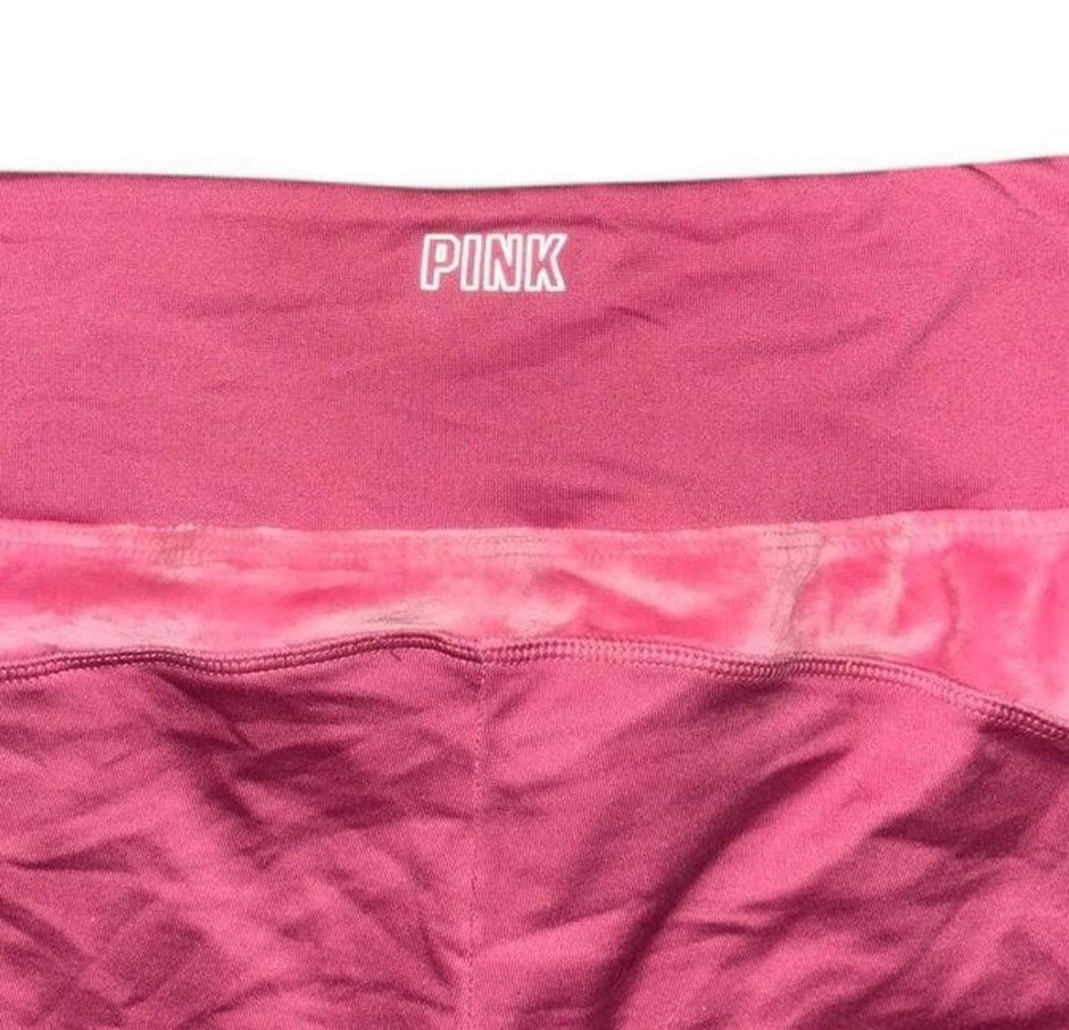 Pink × Victoria's Secret PINK Leggings with Velour Strip Size 30" / US 8 / IT 44 - 6 Thumbnail