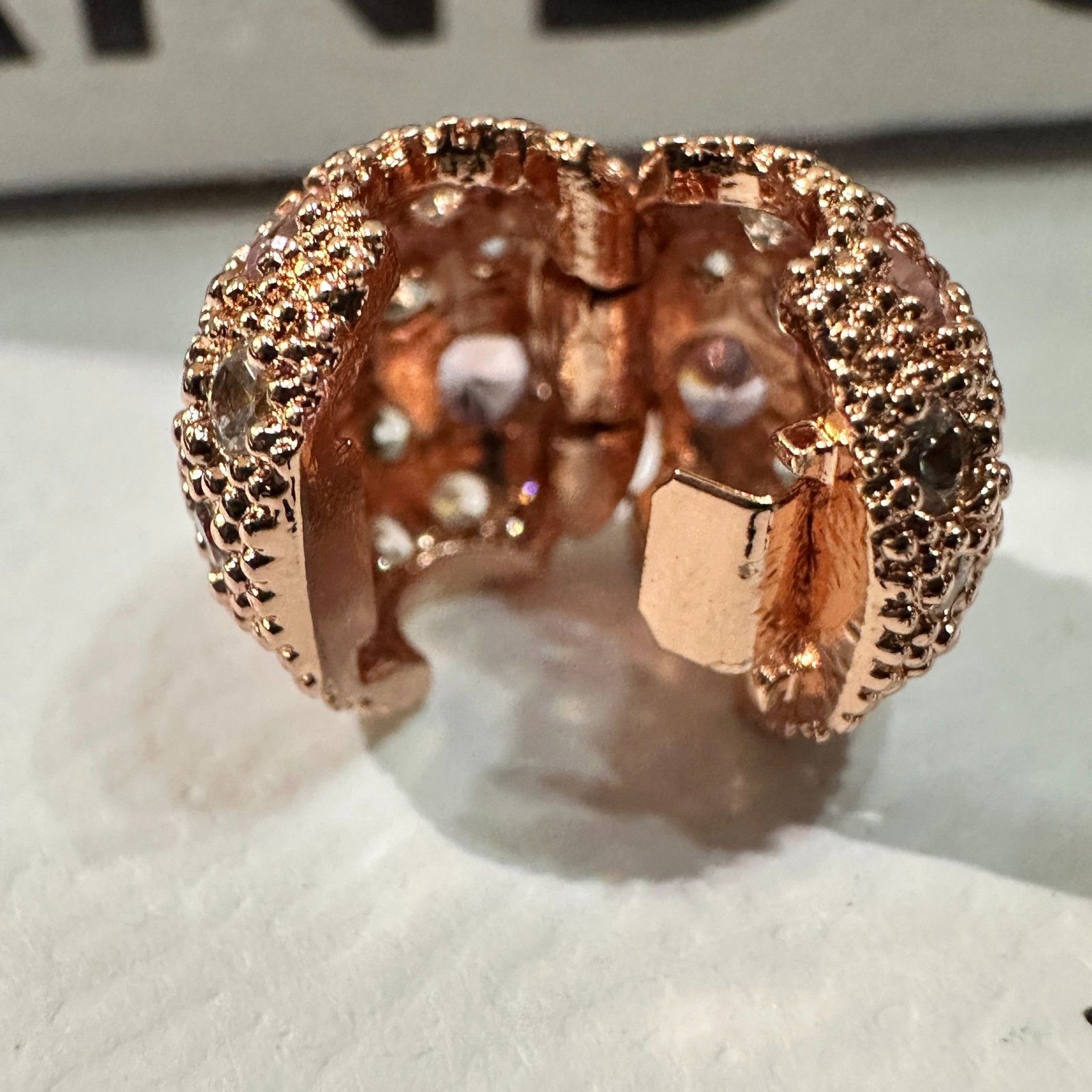 pandora Authentic PANDORA Sparkling Cosmic Stars CZ Bracelet Clip, R Size ONE SIZE - 5 Thumbnail