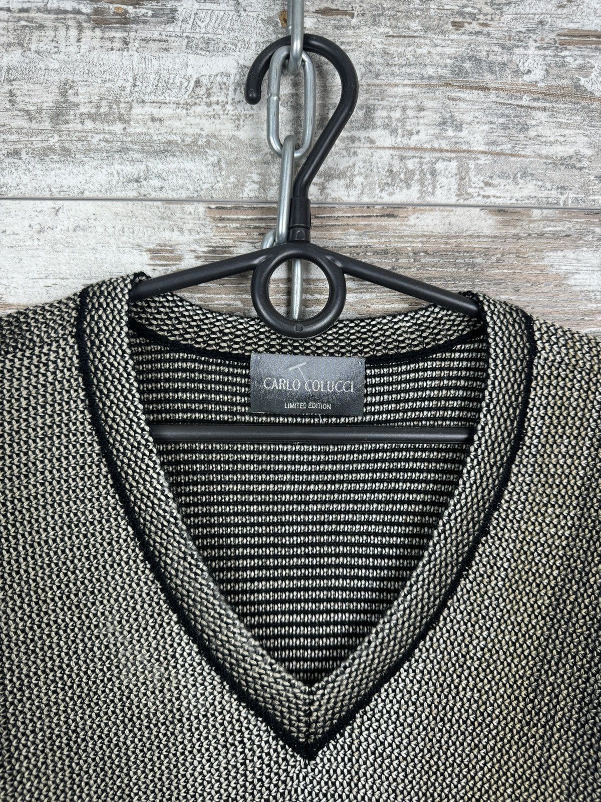 Carlo Colucci Mens Vintage Carlo Colucci sweater avant garde coogi style Size US XL / EU 56 / 4 - 2 Thumbnail