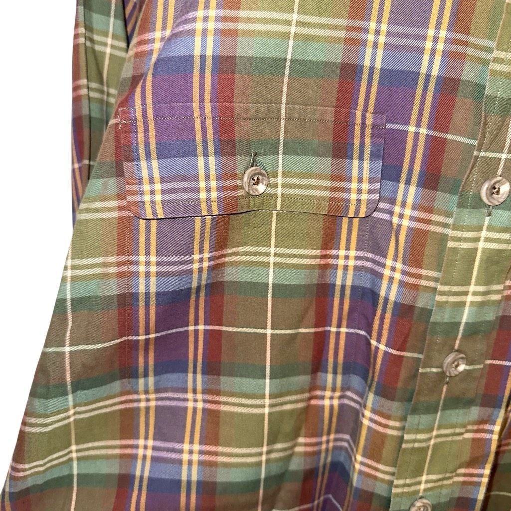 Polo Ralph Lauren Polo Ralph Lauren Plaid Flannel Suede Patch Shooting Bradfor Size US M / EU 48-50 / 2 - 4 Thumbnail