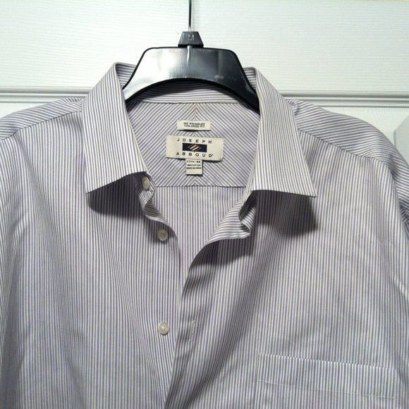 Joseph Abboud JOSEPH ABBOUD MENS 100%COTTON DRESS SHIRT SIZE: 17.5/34 Size US XL / EU 56 / 4 - 1 Thumbnail