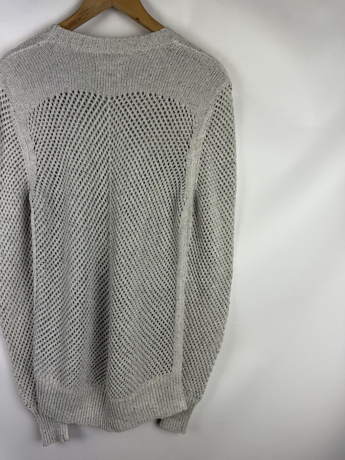 Allsaints Allsaints Bannok Crew Heavy Knit AvantGarde Sweater Pullover Size US L / EU 52-54 / 3 - 14 Thumbnail
