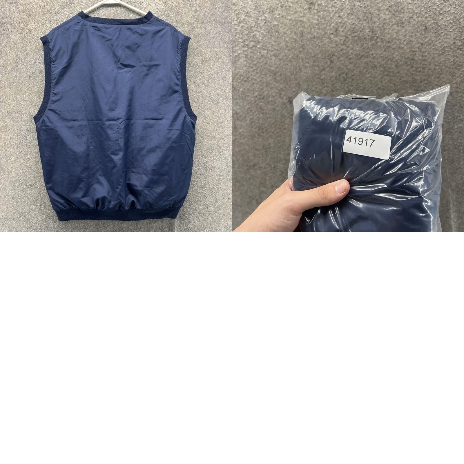 Polo Ralph Lauren VINTAGE Polo Golf Ralph Lauren Vest Mens L Blue Plaid Reversible Windbreaker Size US L / EU 52-54 / 3 - 8 Thumbnail