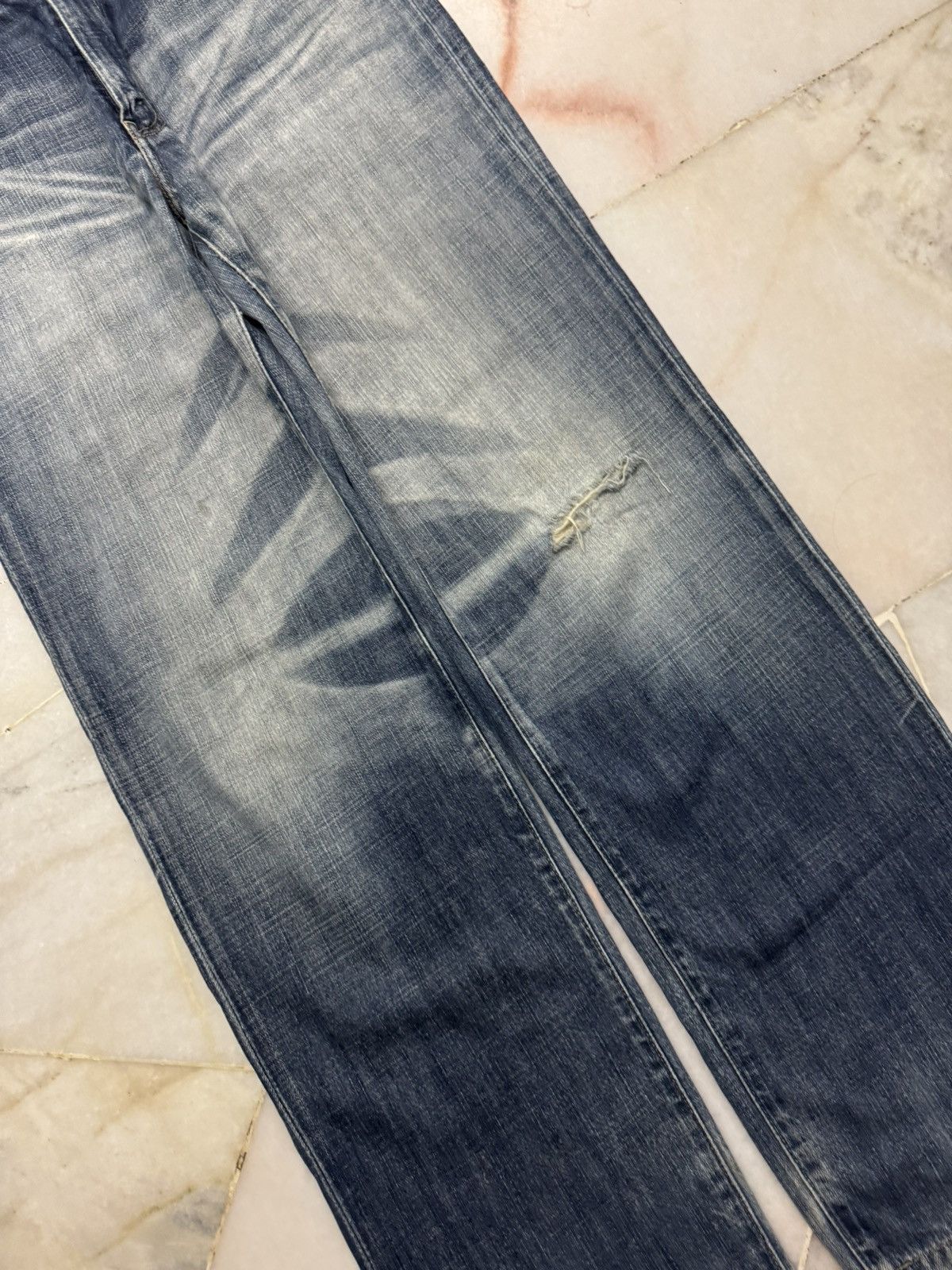 Levi's 💥Grunge💥Vintage 90s Levi's Lot552 Thrashed Distressed Insane Size US 33 - 8 Thumbnail