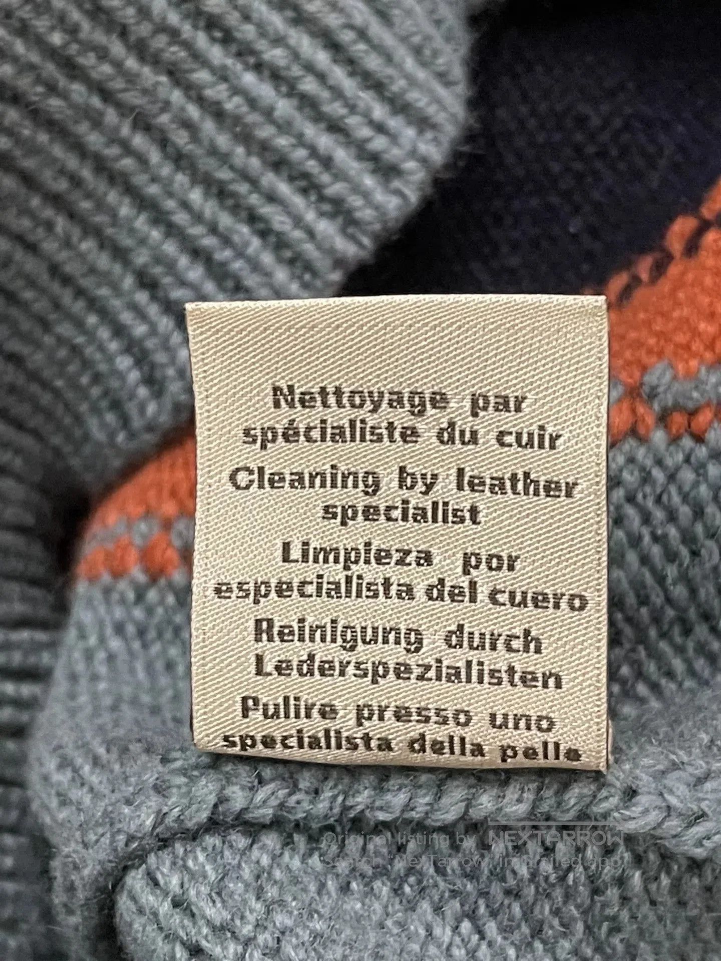Hermes Hermes Blue Colorblock Cashmere Sweater. Size US M / EU 48-50 / 2 - 6 Thumbnail