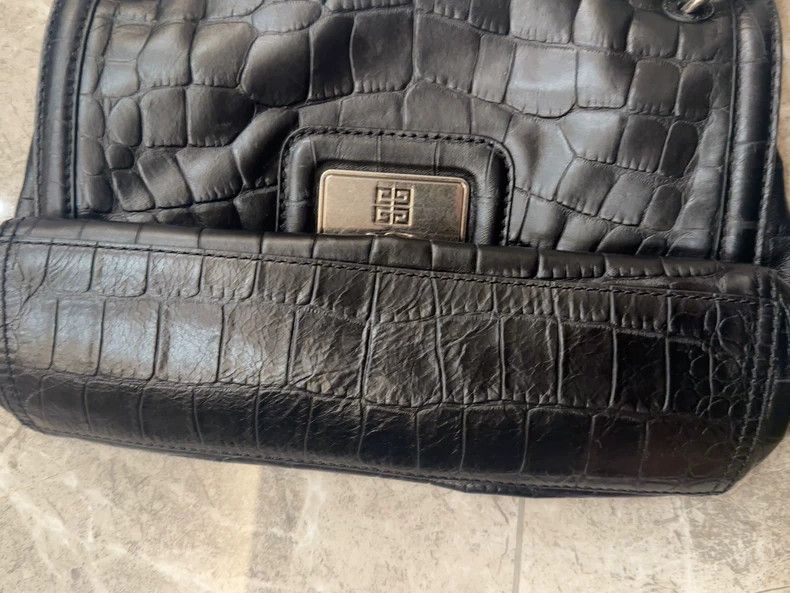 Givenchy Givenchy Crocodile Grain Vintage Style Size ONE SIZE - 8 Thumbnail