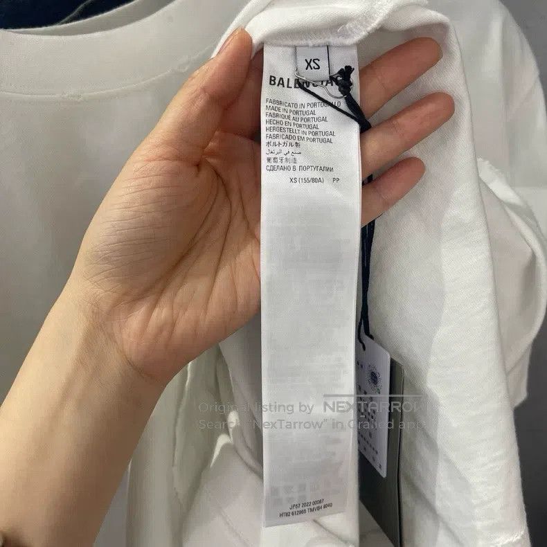 Balenciaga Logo letter printed short-sleeved T-shirt