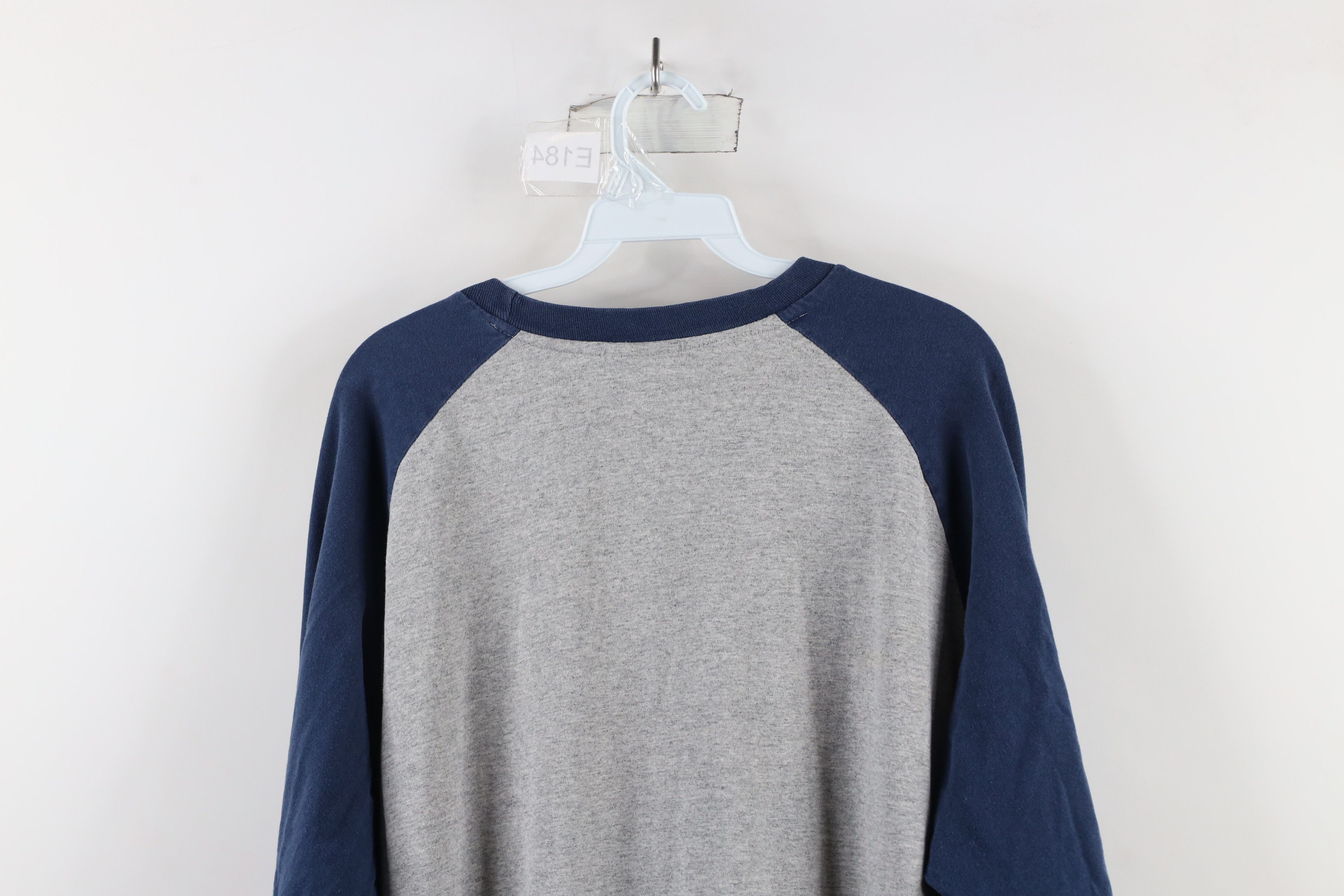 Nike × Vintage Vintage Nike Swoosh Detroit Tigers Baseball Raglan T-Shirt Size US XL / EU 56 / 4 - 12 Thumbnail