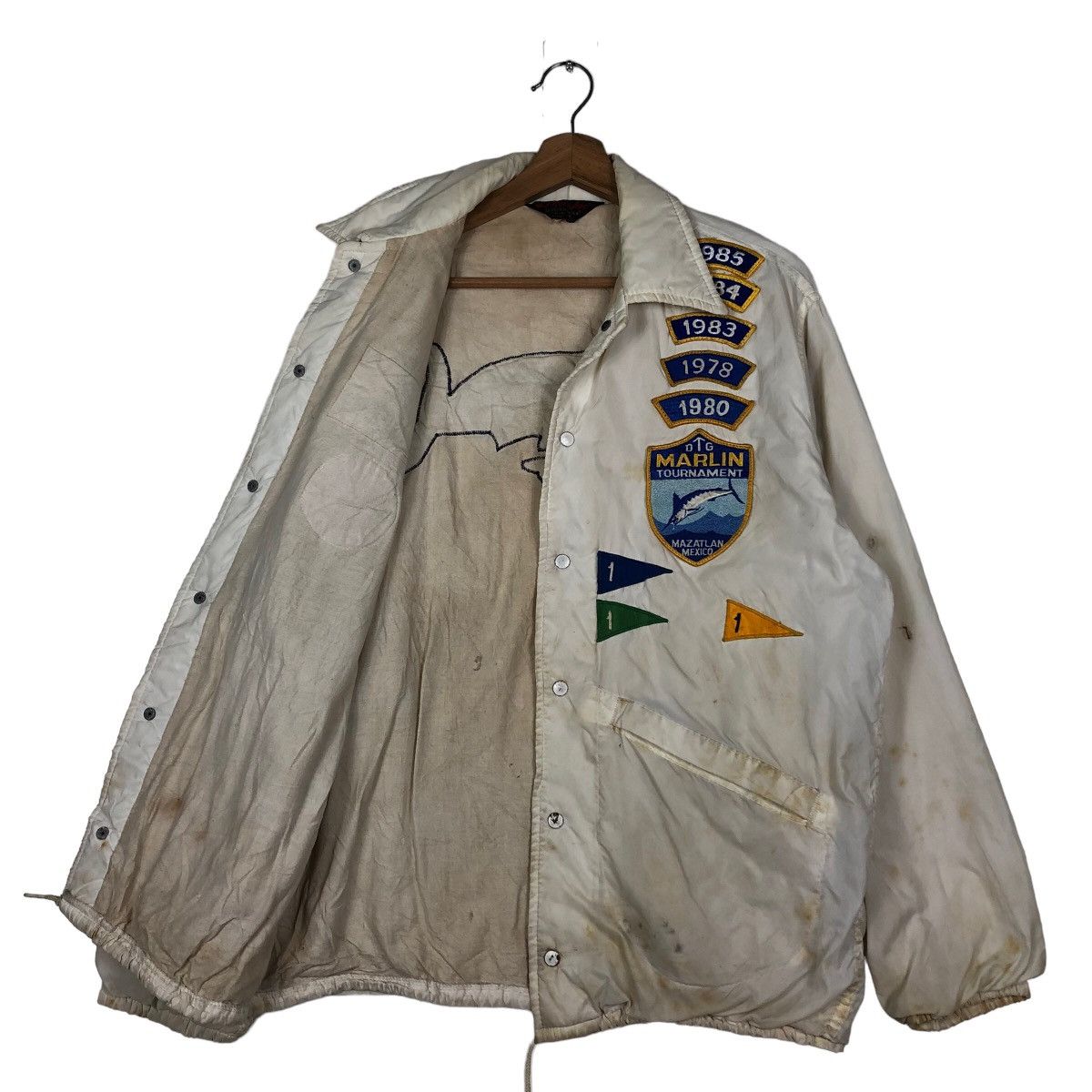 Vintage 🔥Vintage Dunbrooke USA Button Jacket Marlin Tournament Size US M / EU 48-50 / 2 - 11 Thumbnail