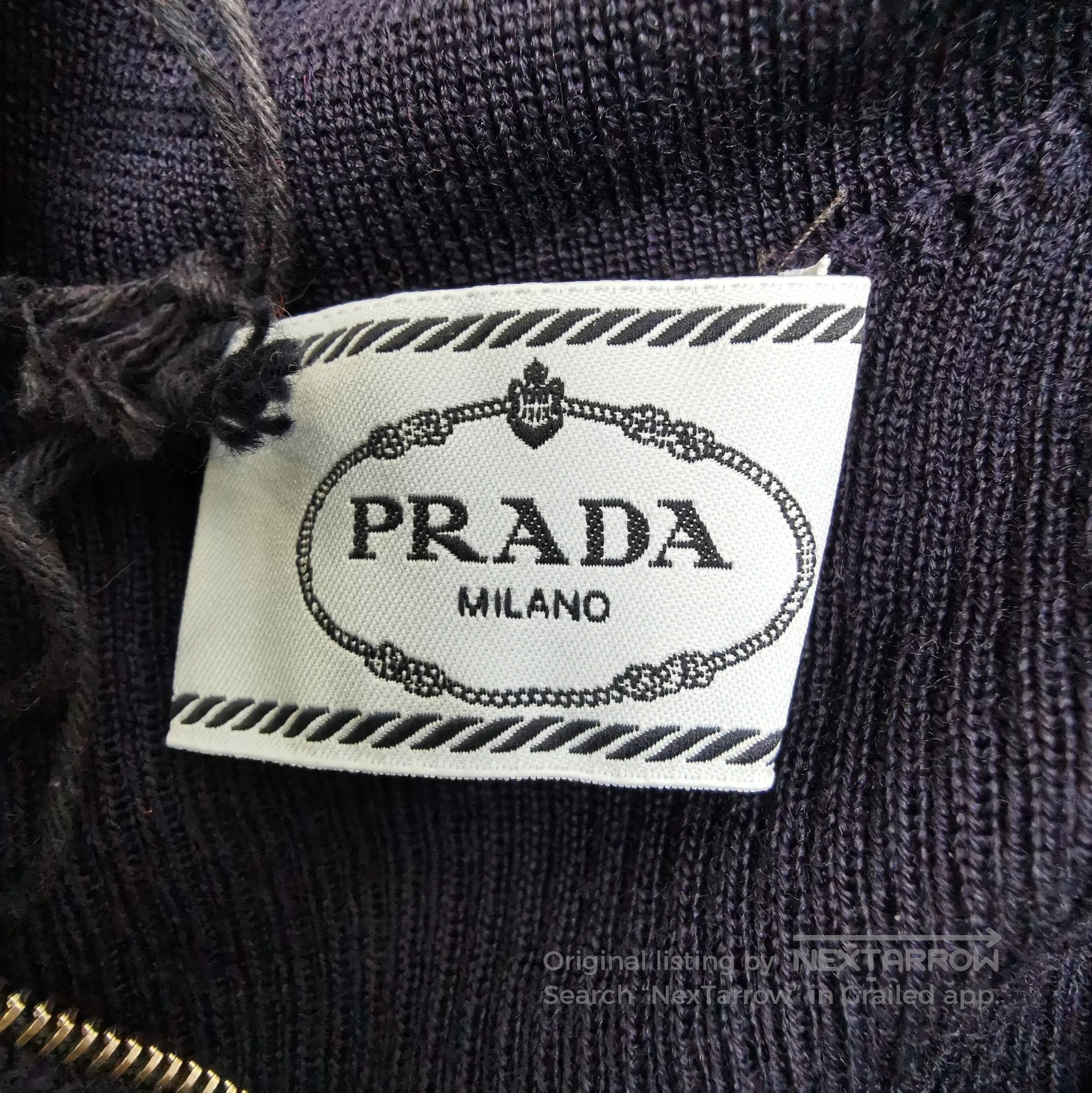 Prada Prada Wool Knit High Neck Sweater . Size L / US 10 / IT 46 - 5 Thumbnail