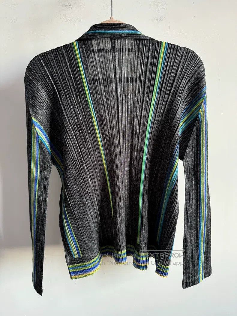 Issey Miyake Issey Miyake Black Coat Size L / US 10 / IT 46 - 2 Thumbnail