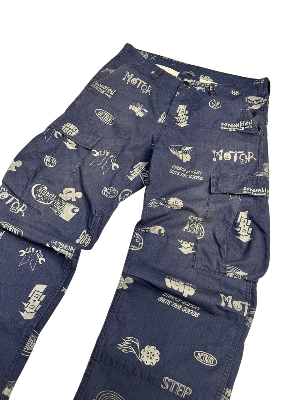 Carhartt Wip 👉 Vintage Baggy Cargo Pants Carhartt WIP Bontage Y2K Size US 32 / EU 48 - 6 Thumbnail