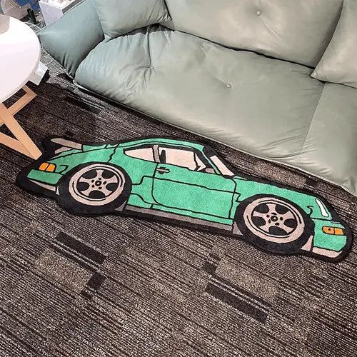 Other ⚡️Special-shaped Carpet Rug y2k car pattern Size ONE SIZE - 3 Thumbnail