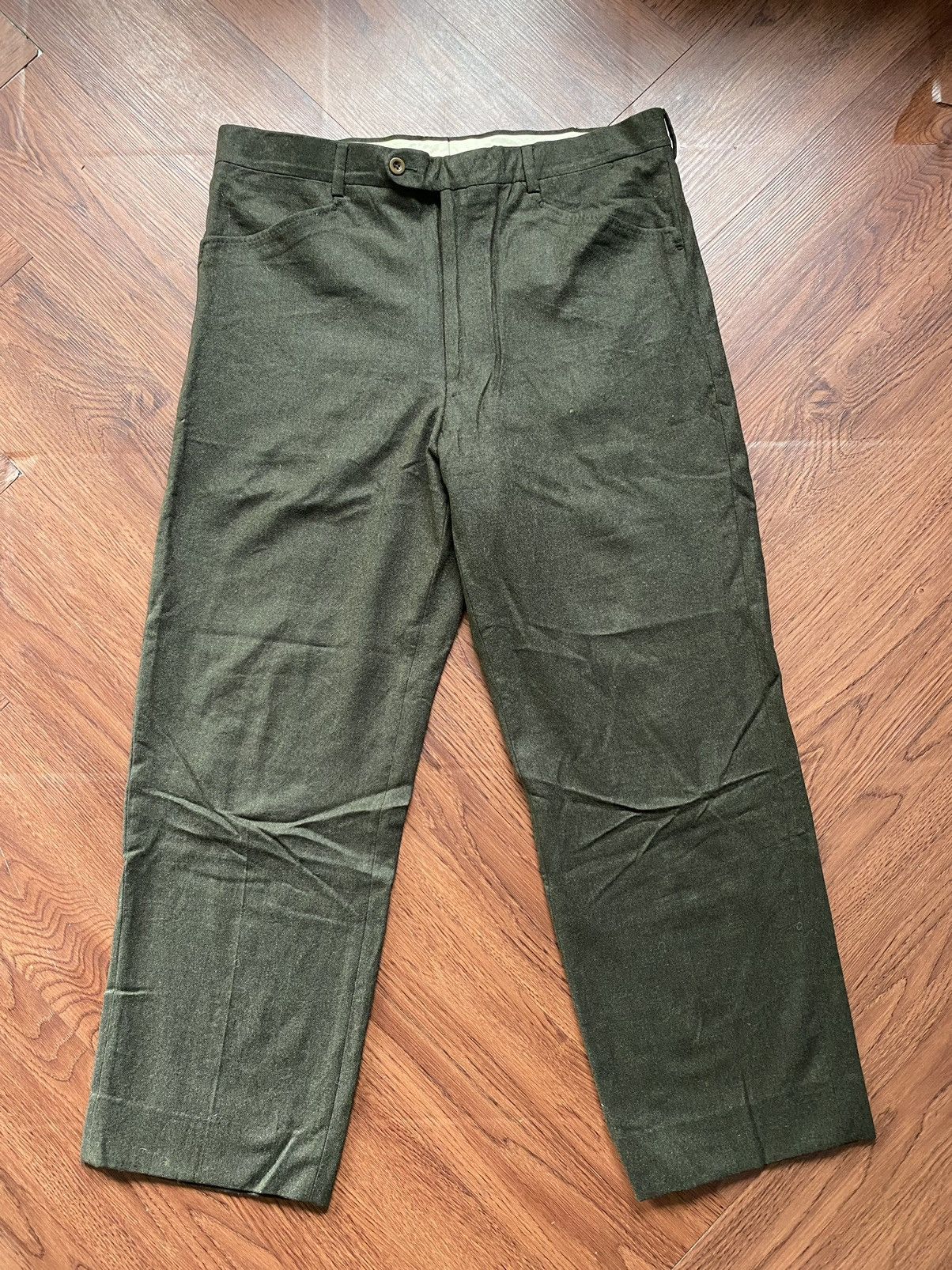 Hermes Hermes Wool Pants Size US 35 - 1 Thumbnail