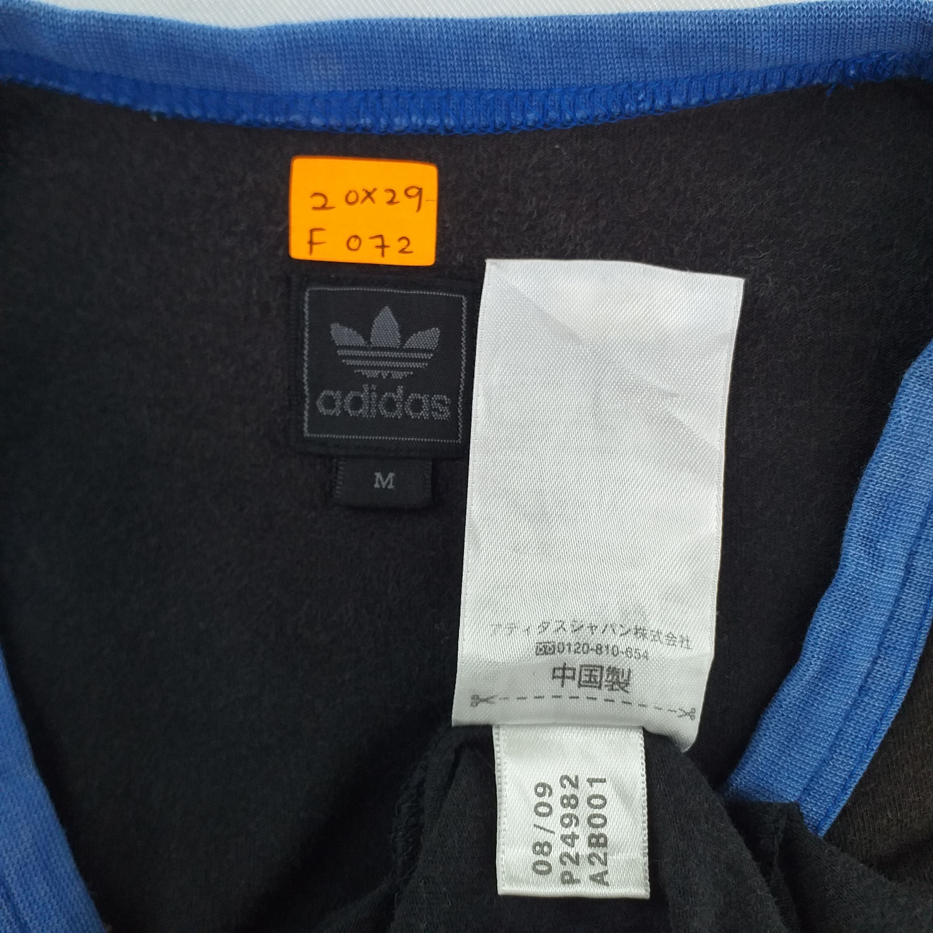 Adidas Adidas Trefoil Big Logo Ringer Medium Tshirt -F072 Size US M / EU 48-50 / 2 - 5 Thumbnail