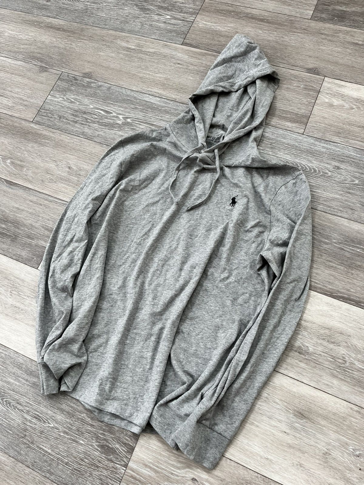 Polo Ralph Lauren Polo Ralph Lauren Hooded Long Sleeve T-Shirt Size US L / EU 52-54 / 3 - 2 Thumbnail