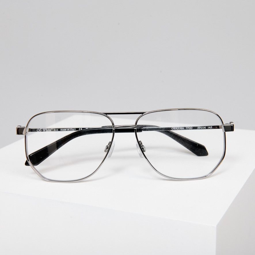 Off-White OFF WHITE OERJ08A 7700 Gunmetal Sunglasses Size ONE SIZE - 7 Thumbnail