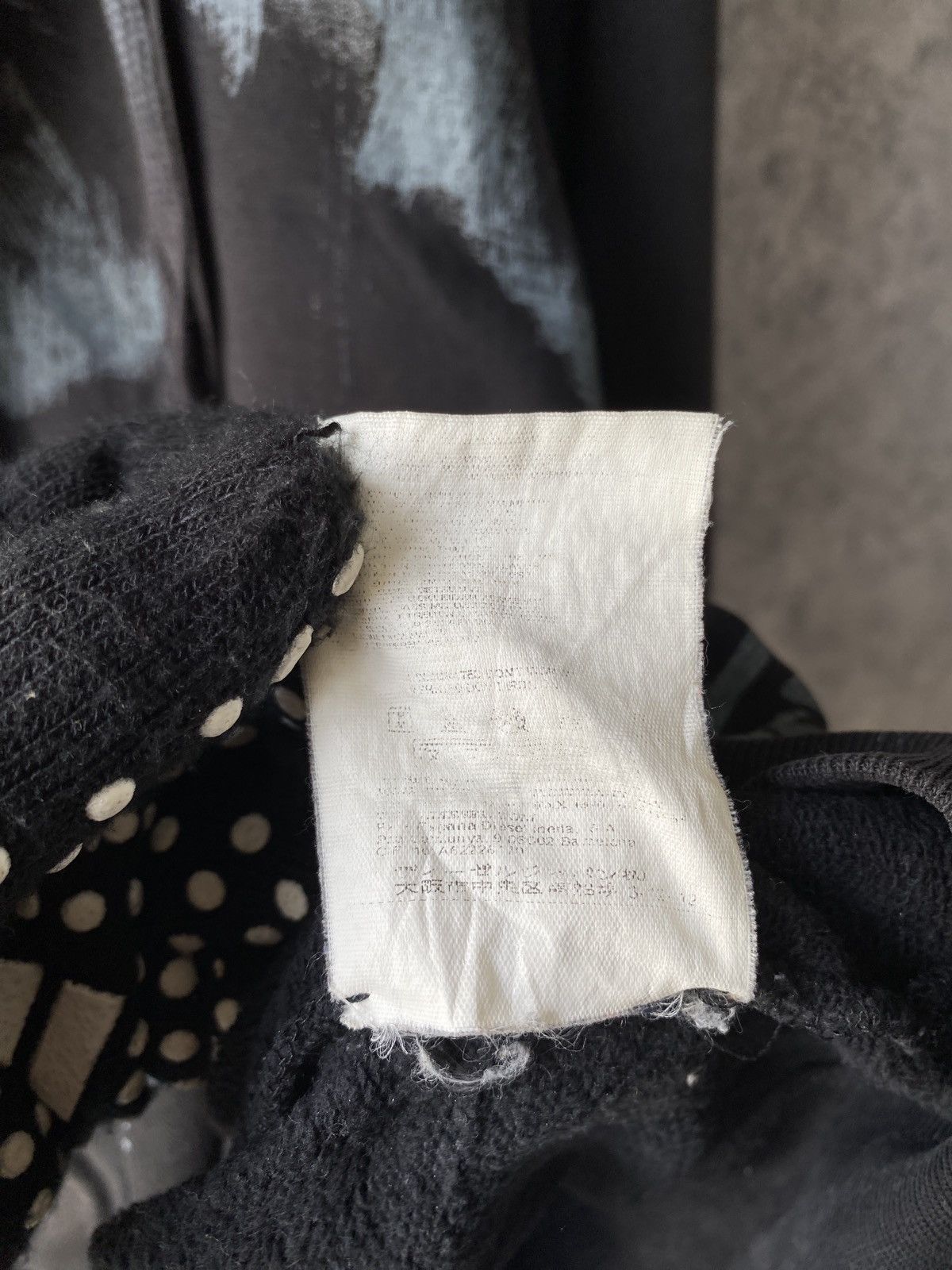 Diesel Diesel Black Faded Distressed Hoodie Size US S / EU 44-46 / 1 - 19 Thumbnail