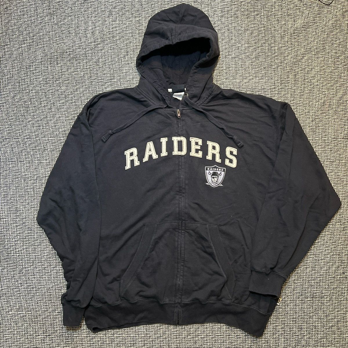 NFL Oakland Raiders zip up hoodie Size US XXL / EU 58 / 5 - 2 Thumbnail