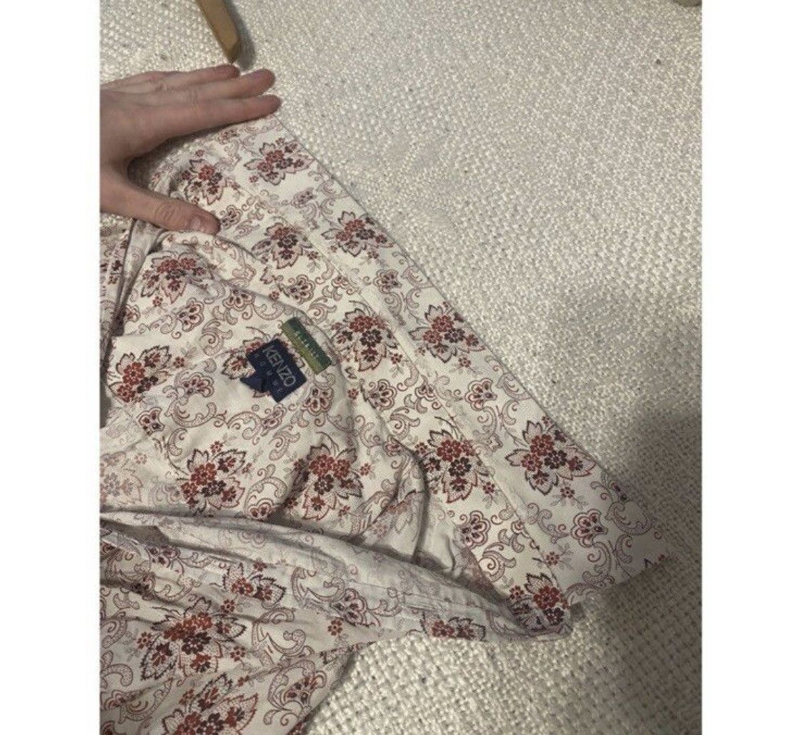 Kenzo Luxury floral Man shirt button up