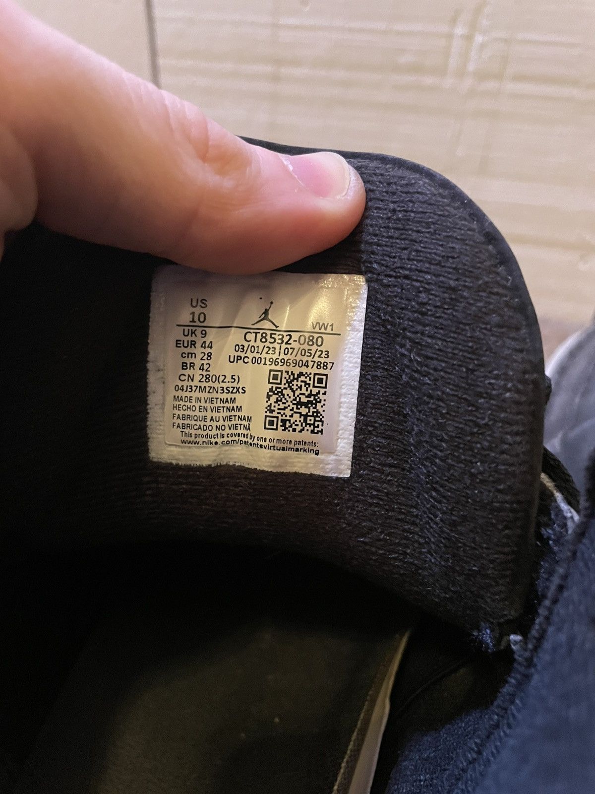 Jordan Brand 2013 Jordan 3 Fear Size US 10 / EU 43 - 4 Thumbnail