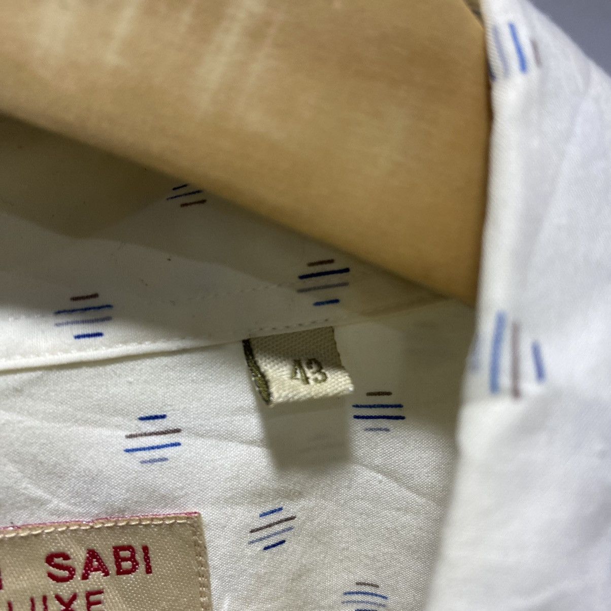 Japanese Brand × Vintage Sabi Sabi Deluxe Utility Pocket Polkadot Shirt Ss Size US M / EU 48-50 / 2 - 7 Thumbnail