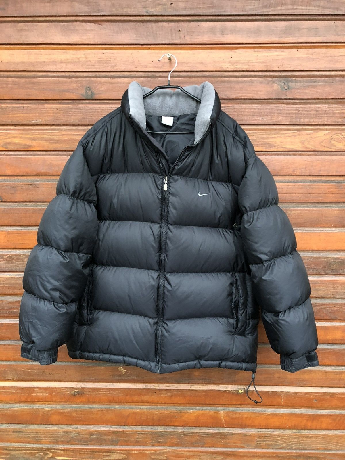 Nike Oversized Vintage Nike Swoosh Puffer Jacket Size US XL / EU 56 / 4 - 2 Thumbnail