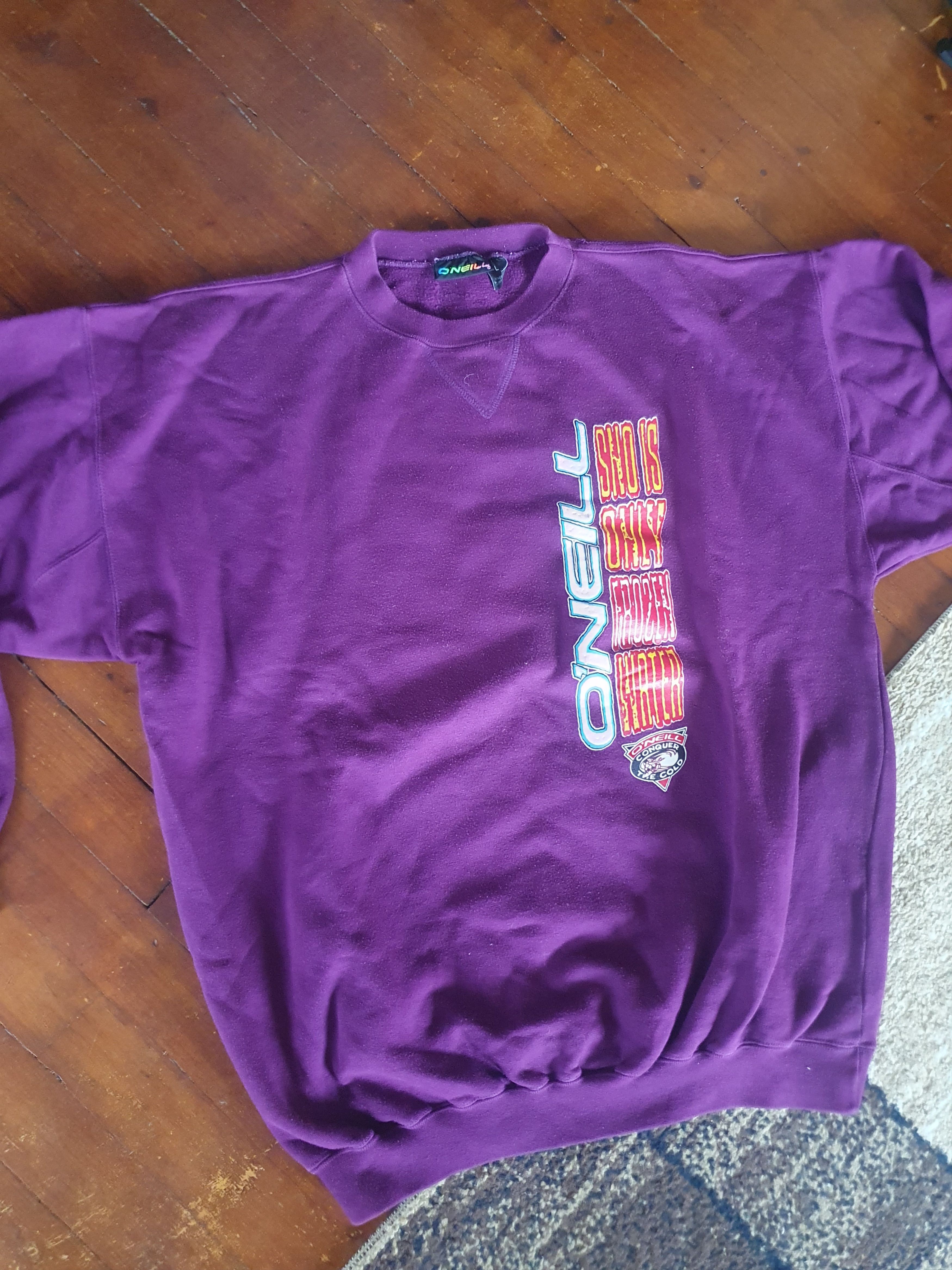 O'Neill O'neill Sno Is Only Frozen Water Vtg Sweatshirt sz L Size US L / EU 52-54 / 3 - 4 Thumbnail