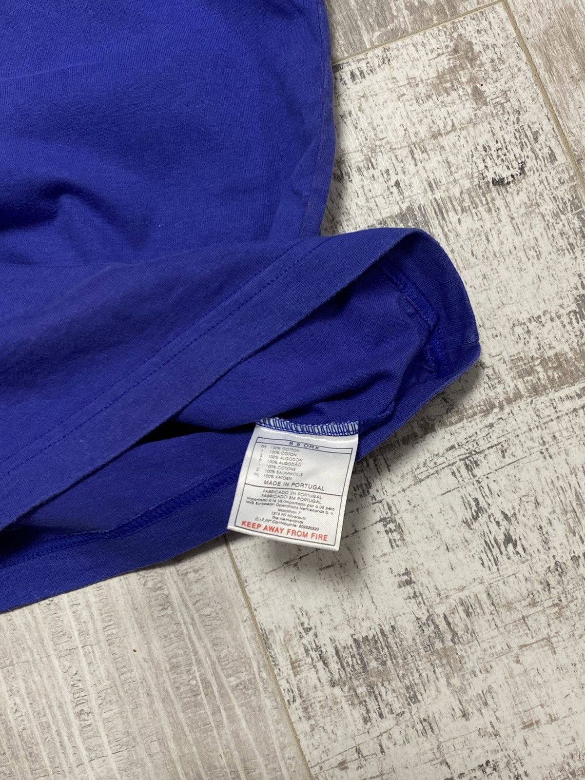Nike × Vintage 🔥VINTAGE 90S NIKE CENTRAL SWOOSH SHORT SLEEVE T-SHIRT Size US L / EU 52-54 / 3 - 5 Thumbnail