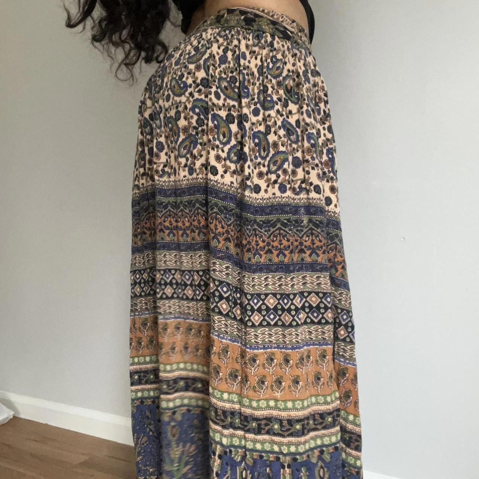 Other Boho multi-coloured maxi skirt #festivalvibes Size 28" / US 6 / IT 42 - 4 Thumbnail