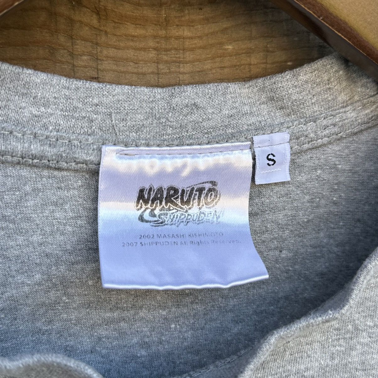 Anime × Japanese Brand × Vintage Vintage 2002 Naruto Graphic Tee Size US S / EU 44-46 / 1 - 7 Thumbnail