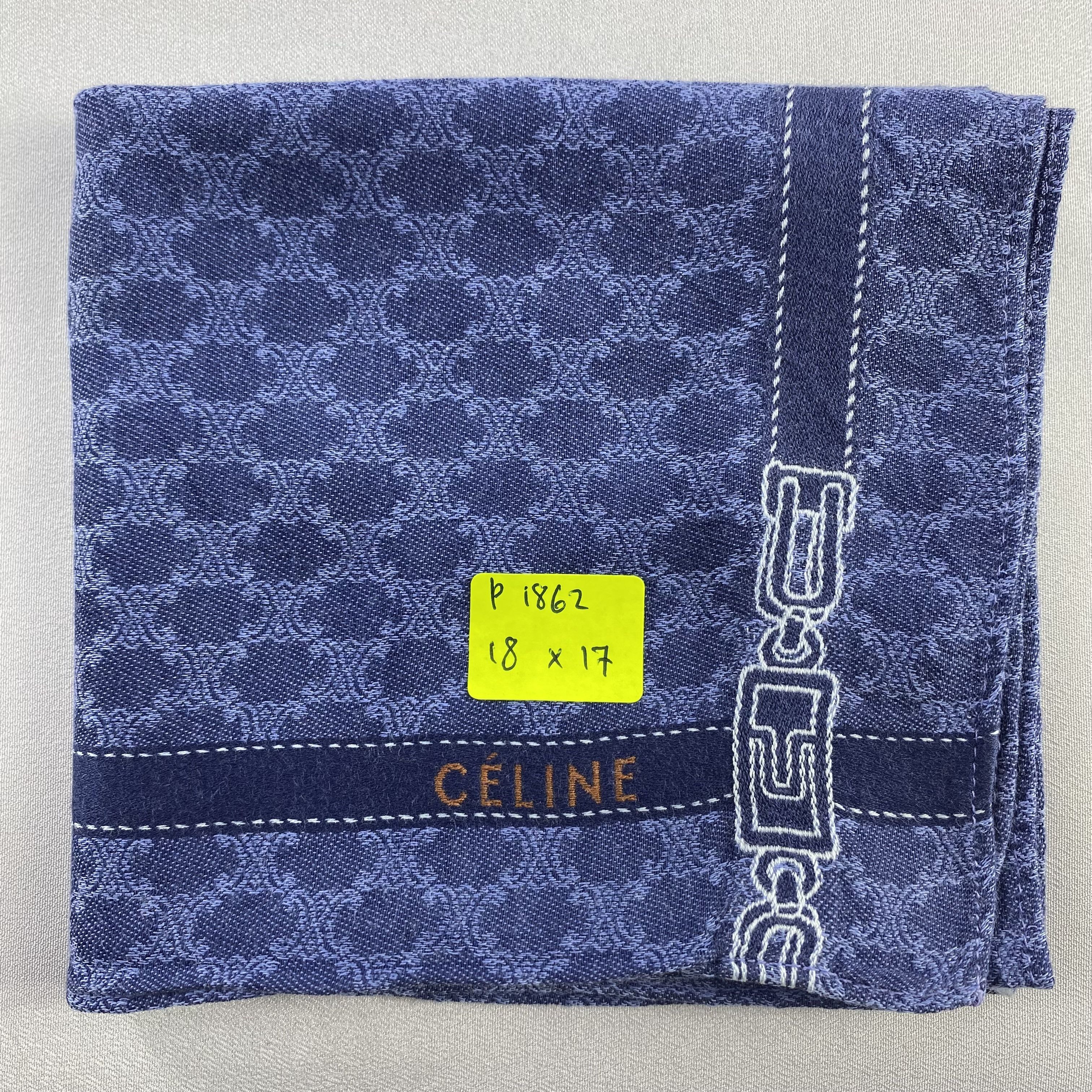 Celine × Vintage Celine Neckerchief / Bandana / Handkerchief-P1862 Size ONE SIZE - 5 Thumbnail
