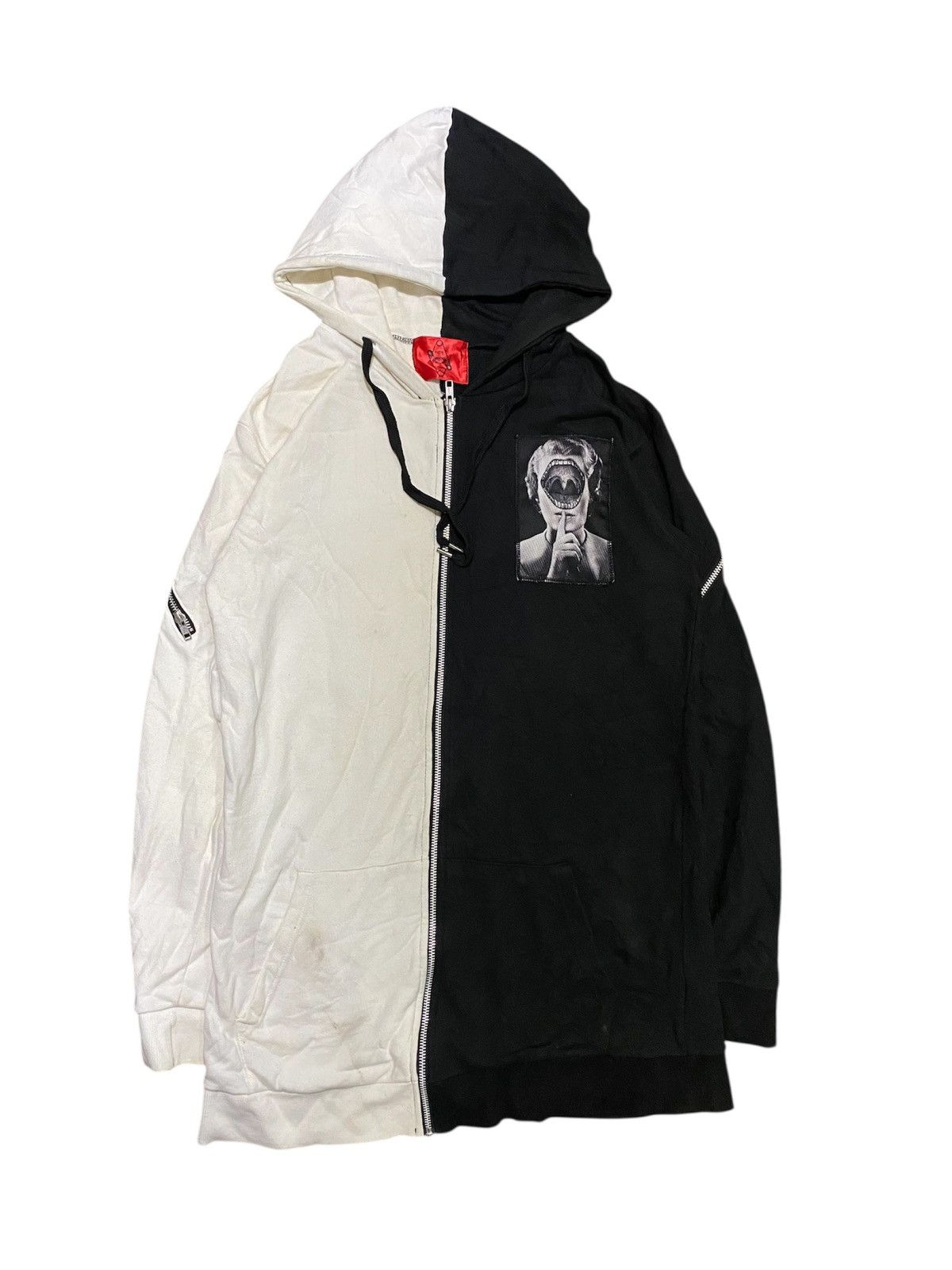 Japanese Brand ALTER VENOMV Undercover Split long hoodie parka Size US M / EU 48-50 / 2 - 1 Thumbnail