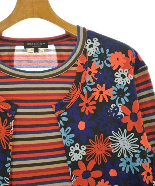 Comme des Garcons Homme Plus T-Shirts all-over pattern acrylic rayon crewneck Multicolor Size US L / EU 52-54 / 3 - 3 Thumbnail