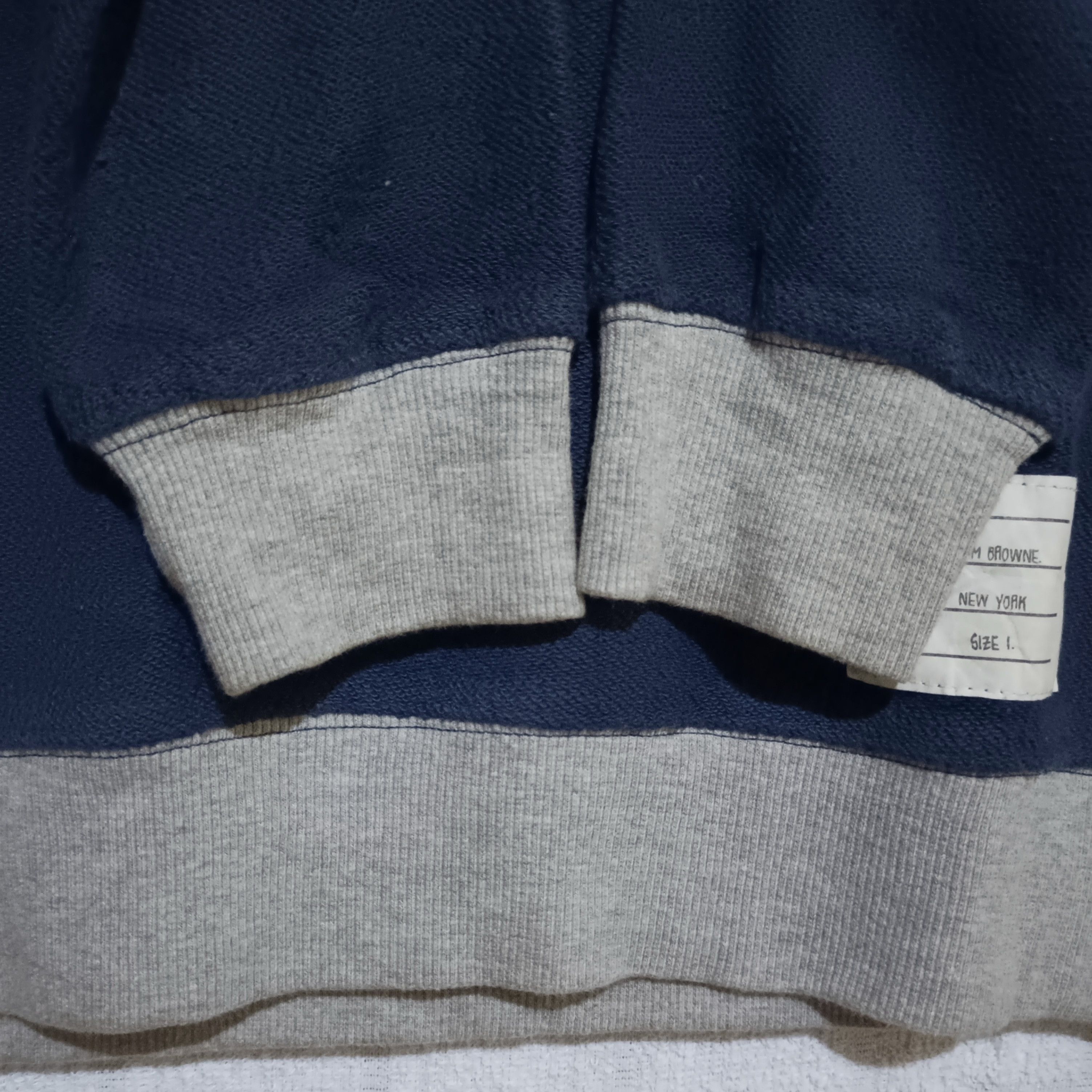 Other Thom Browne Two-Tone Sweatshirt Size US M / EU 48-50 / 2 - 7 Thumbnail