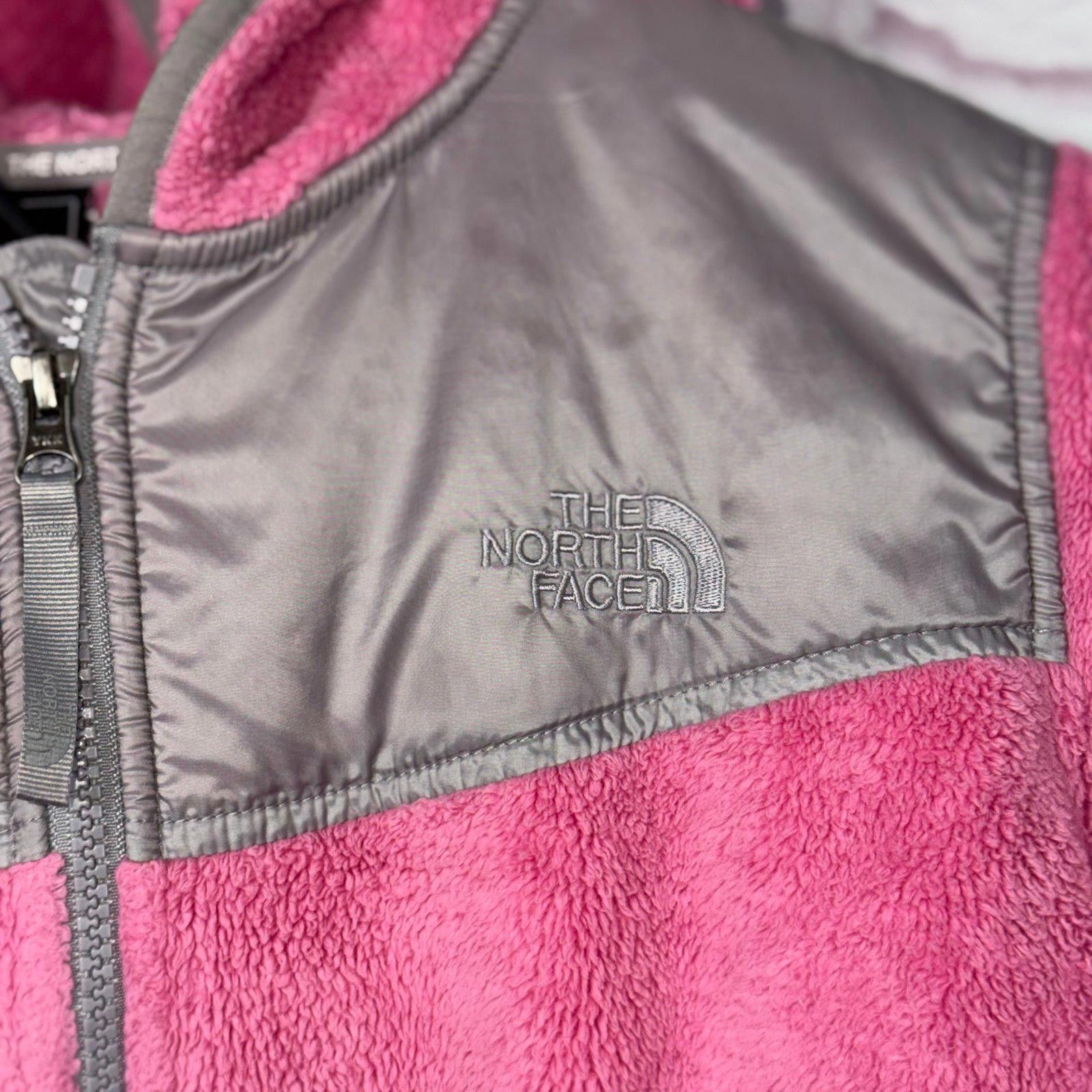 The North Face The North Face Girls' Pink Fleece Jacket XL (18) Size XL / US 12-14 / IT 48-50 - 4 Thumbnail